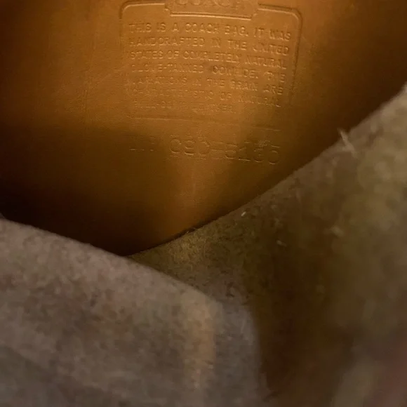 Vintage Coach Station Bag In British Tan - Picture 14 of 16